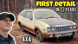 Deep Cleaning My Barn Find AMC Eagle First Time in 13 YEARS! (ODDLY SATISFYING)