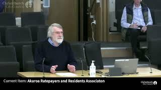 01.05.23 - Item 3 - Akaroa Ratepayers & Residents Association Harry Stronach