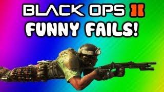 Black Ops 2 Funny Fail Moments - Ninja Defused, Barrel Bomb, Claymore, Follow, Hunter Killer Fails