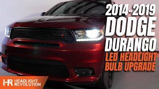 HR Tested: 64% Brighter LED Headlight Bulbs for 2014-2019 Dodge Durango