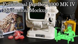 Functional Pip Boy 3000 Mk IV, Mechanical Mockup