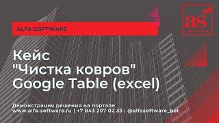 Использование Google Table (excel) в бизнесе, мини CRM