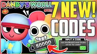 ️FRESHREDEEM!️DANDY'S WORLD ROBLOX CODES 2024 - DANDYS WORLD CODES 2024