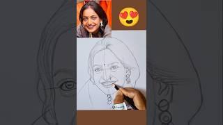 Mahakumbh Monalisa Drawing #drawing #monalisa #mahakumbh2025 #mahakumbh