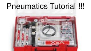 44252A Vex v5 pneumatics kit beginners tutorial