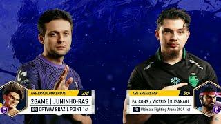 THIS PLAYER IS A MONSTER! 2GAME | JUNINHO_RAS VS KUSANAGI – CAPCOM CUP 11 DAY 2