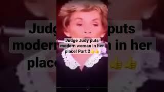 Judge Judy puts modern woman in her place pt2  #mtr #men #commonsense #mgtow #redpill #kevinsamuels