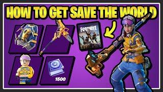 This is the BEST TIME to Get Fortnite Save the World! - Natural Constructor Starter Pack Overview