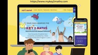 14 days Key2Maths Copyrighted Online Program Snippets