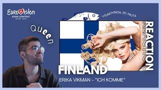 REACTION TO FINLAND | ERIKA VIKMAN - "ICH KOMME" | EUROVISION 2025 #eurovision #eurovision2025