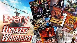 I Played EVERY Dynasty Warriors Game... (And Ranked Them)