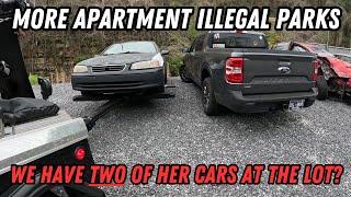 We Had Two Of Her Cars For Different Reasons | More Apartment Illegal Parks