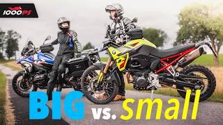 Does It Always Have to Be the Big One? BMW F 900 GS vs. BMW R 1300 GS