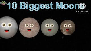 KLT 10 Biggest Moons In The Solar System Classic Remake