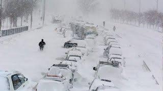 South Africa Buried! Snow Storm Trapping Thousands of Vehicles in Gauteng, KZN