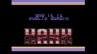 Commodore 64 demo: XAKK - Crosslinker V2.0 intro (1989)