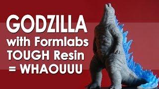 Resin Print of the Godzilla's Chaos Core Tech