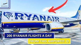 [4K] TR | The BIGGEST Ryanair base! | Boeing 737-800 Ryanair | London Stansted to Katowice