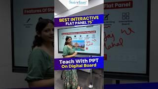 Best Interactive Flat Panel 75 Inch - Teach With PPT on Digital Board For Online Teaching