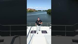 Aquila 54 Bow to Flybridge Access #aquila #boat #yacht #marinemax #clearwater #stpete #tampa