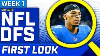 NFL DFS First Look Week 1 Picks | NFL DFS Strategy