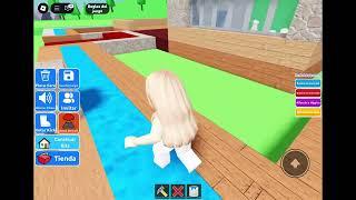 Jugando con mi prima Cosette  | ROBLOX Construye con un amigo