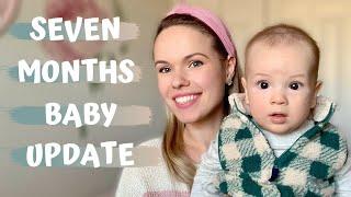 7 MONTHS BABY & POSTPARTUM UPDATE: Development, Milestones, Teeth, Naps, Eczema, Breastfeeding