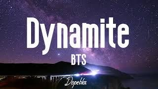 BTS - Dynamite (Lyrics) | 𝓓𝓸𝓹𝓮𝓫𝓵𝓸𝔁