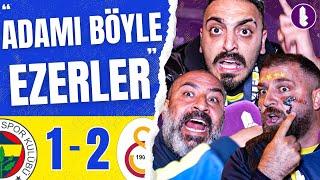 “Adamı Böyle Ezerler” | Fenerbahçe 1-2 Galatasaray | Maç Sonu Taraftar Sports