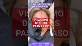 Aprende a cómo realizar visagismo de cejas paso a paso y conviértete en una experta.Sígueme para má