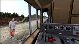 Cabride in WDP4 LHF mode | Controlling Throttle ,Brakes and Horns From Cab | Real looking Cabview