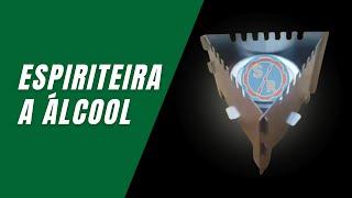 Teste de Espiriteira a Álcool | Fogareiro | Sobrevivencialismo Raiz Review #teste