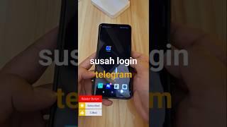 Cara Mengatasi Telegram Tidak Bisa Login Terbaru #shorts