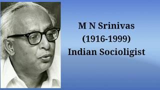 MN Srinivas- a Breakdown in Indological Perspective