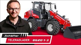 Schäffer Teleradlader 8620 T-3 – Walk-around DE