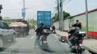 Luckiest people on the world /helmet saves the life of man