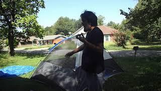 Airing out the tent