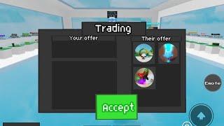 So they added TRADING in ability wars… (Roblox)