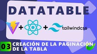 03 - Implementar paginación de una tabla - DataTable con ReactJS