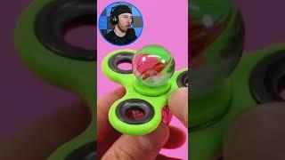 Incredible FIDGET SPINNER Hacks! #Shorts