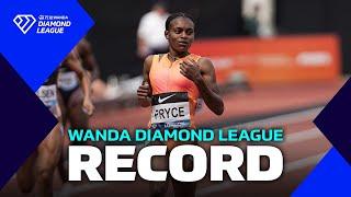 Jamaica's Nickisha Pryce breaks 400m Diamond League RECORD in London - Wanda Diamond League 2024