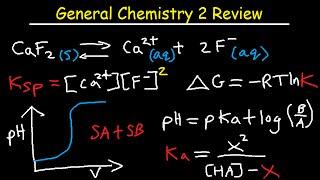 General Chemistry 2 Review Study Guide - IB, AP, & College Chem Final Exam