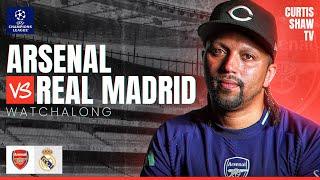 Arsenal V Real Madrid Quarter Final Live Champions League Watchalong (Curtis Shaw TV)