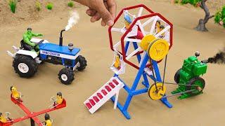 Diy tractor making amazing mini ferris wheel science project @sanocreator