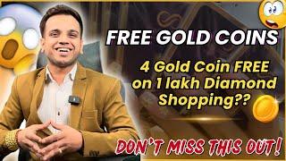 1 Lakh की Dimond Shopping पर🪙4 Gold Coin बिल्कुल Free- Giri Zever Mahal....9971075266 #offer #vlog