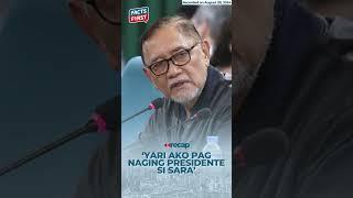 Rep. Abante: Yari ako pag naging presidente si Sara Duterte