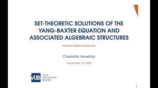 Set-theoretic solutions of the Yang-Baxter equation and associated algebraic structures