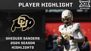 Shedeur Sanders 2024 Regular Season Highlights | 2024 Big 12 Football