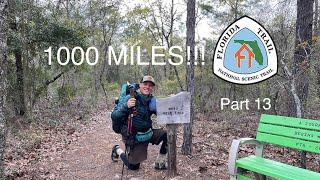 1000 MILES! | THRU HIKING THE FLORIDA TRAIL! | Part 13