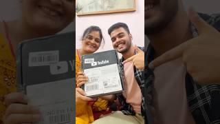 Unboxing Our Silver Play button️ #silverplaybutton #ytshorts #shorts #technoteen  #shortsfeed